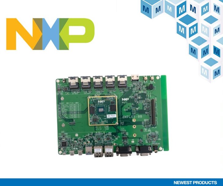 Mouser Electronics Now Stocking NXP i.MX 8M Plus Eval Kit with Machine Learning and Voice and Vision Capabilities